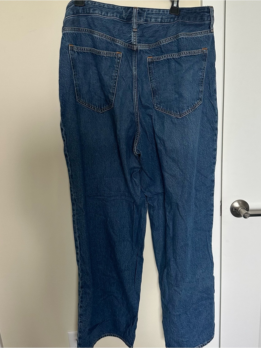 Abercrombie High Rise Wide Leg Curve Love Jean - 32 L - Picture 4 of 4